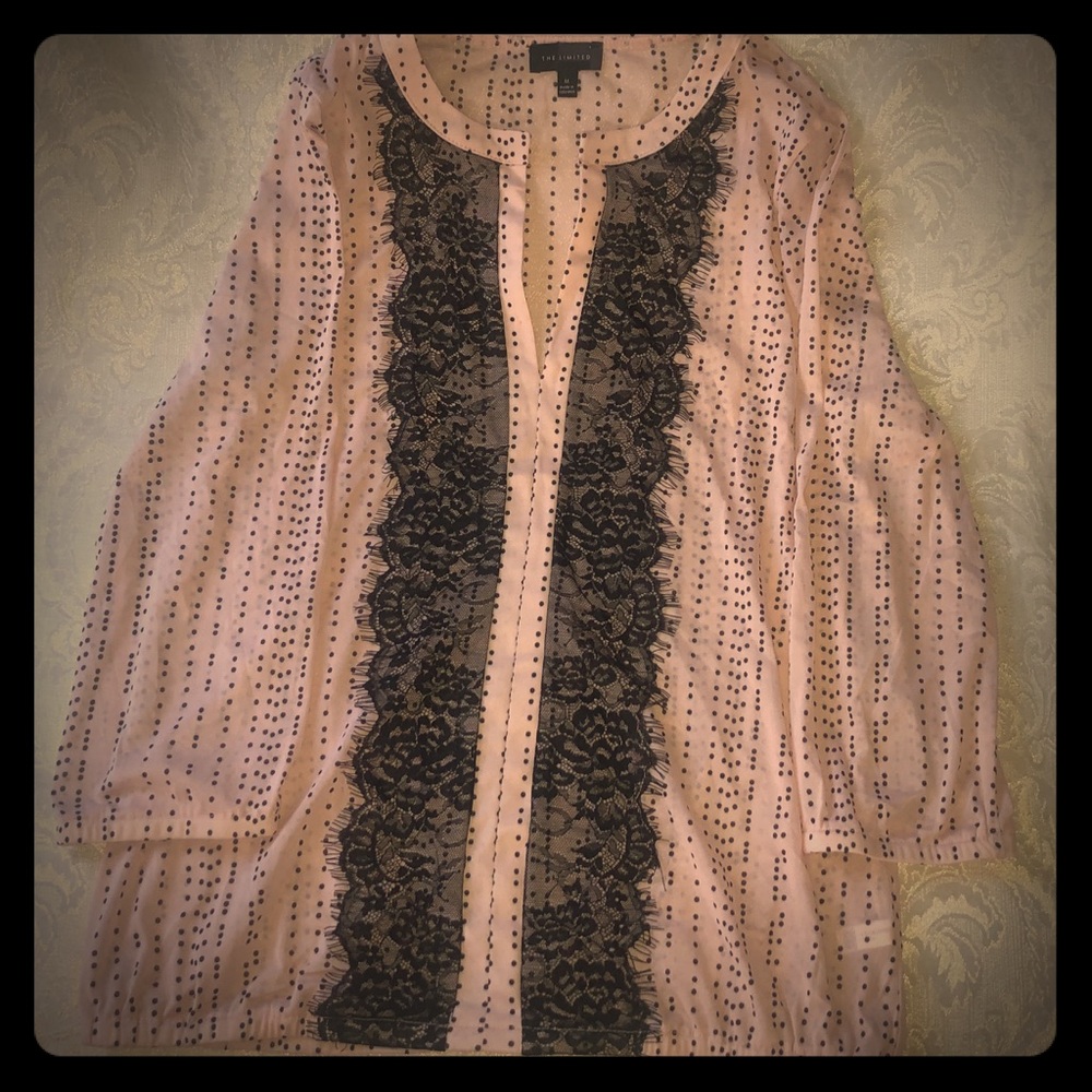 Women’s The Limited Shirt 3/4 Length Sleeves Sz M